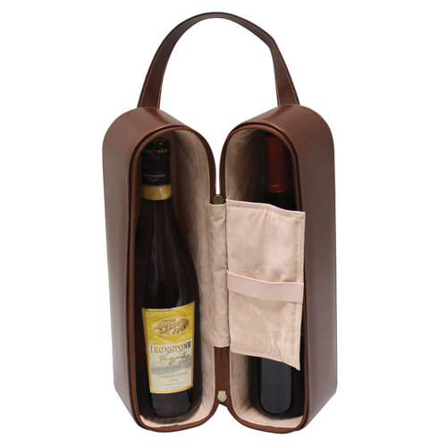 Preferred Nation The Vineyard 2 Bottles Wine Carrier & Reviews Wayfair